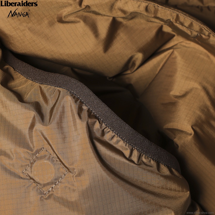 NANGA X LIBERAIDERS AURORA UTILITY DOWN JACKET (COYOTE) #74001