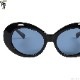 EVILACT EYEWEAR EAGLE - BLACK��A.CLEAR/BLUE LENS [EAE24-20-02]