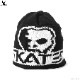 SKULL SKATES WOVEN NO CUFF BEANIE