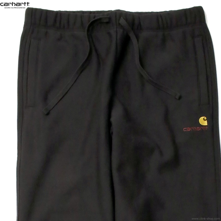 CARHARTT WIP AMERICAN SCRIPT JOGGING PANT (BLACK)
