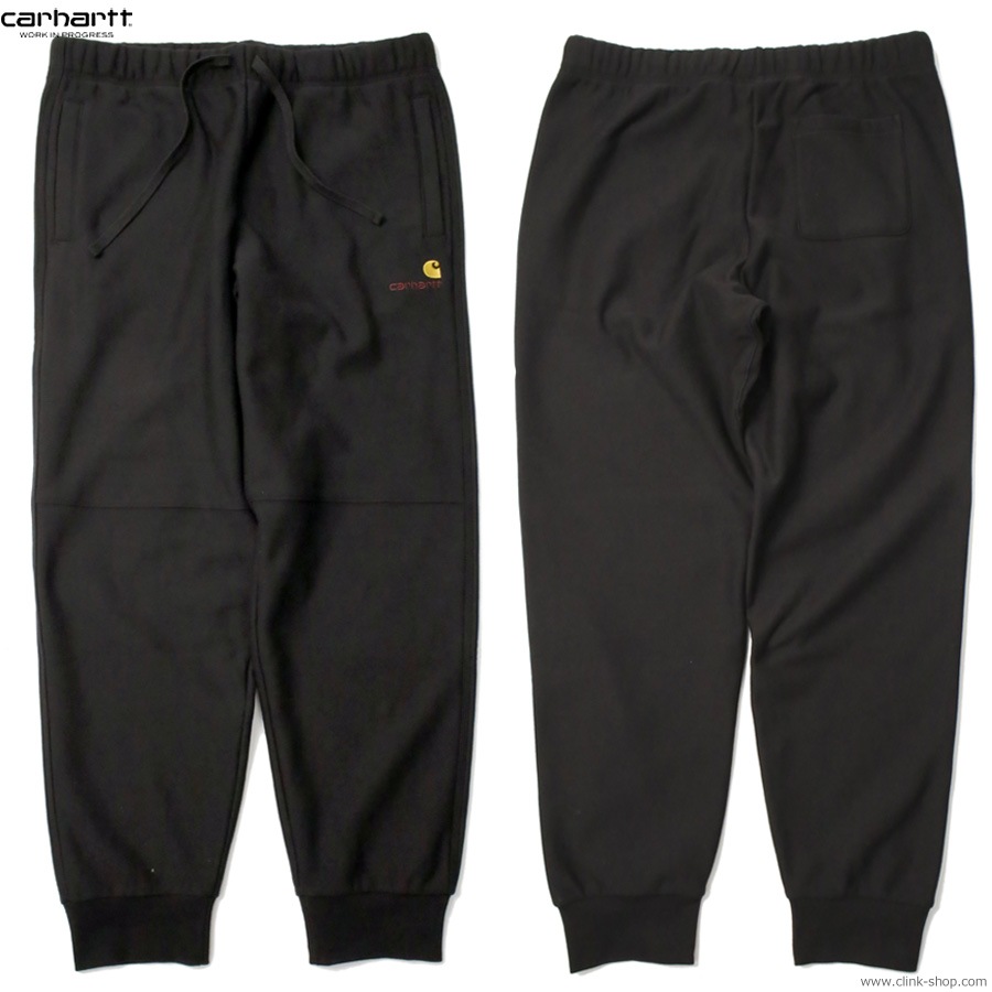 CARHARTT WIP AMERICAN SCRIPT JOGGING PANT (BLACK)