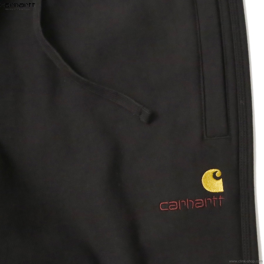 CARHARTT WIP AMERICAN SCRIPT JOGGING PANT (BLACK)
