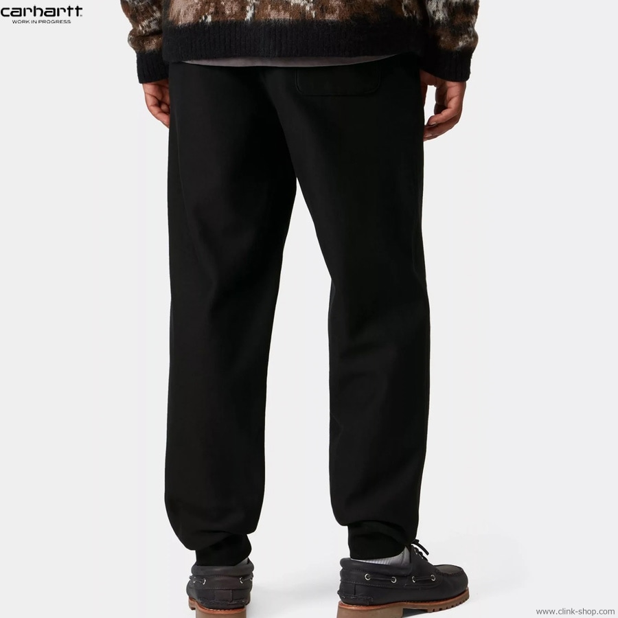 CARHARTT WIP AMERICAN SCRIPT JOGGING PANT (BLACK)