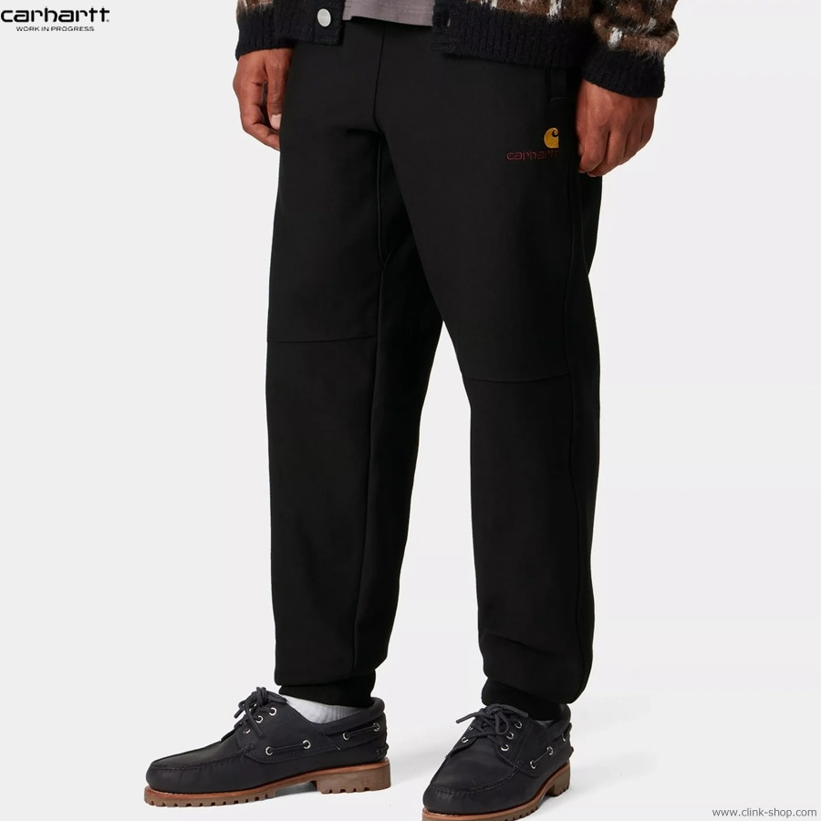 CARHARTT WIP AMERICAN SCRIPT JOGGING PANT (BLACK)
