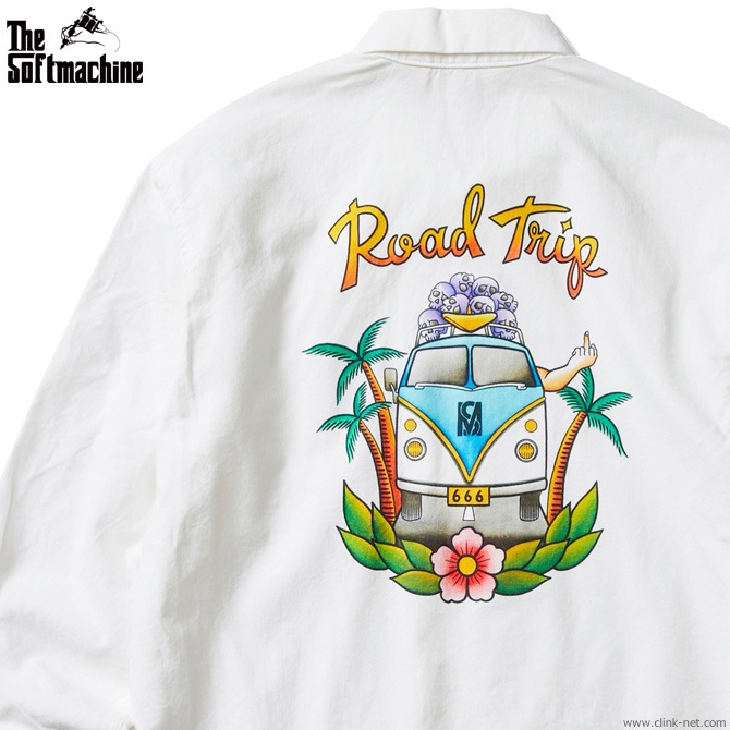 SOFTMACHINE ROAD TRIP SHIRTS (WHITE)