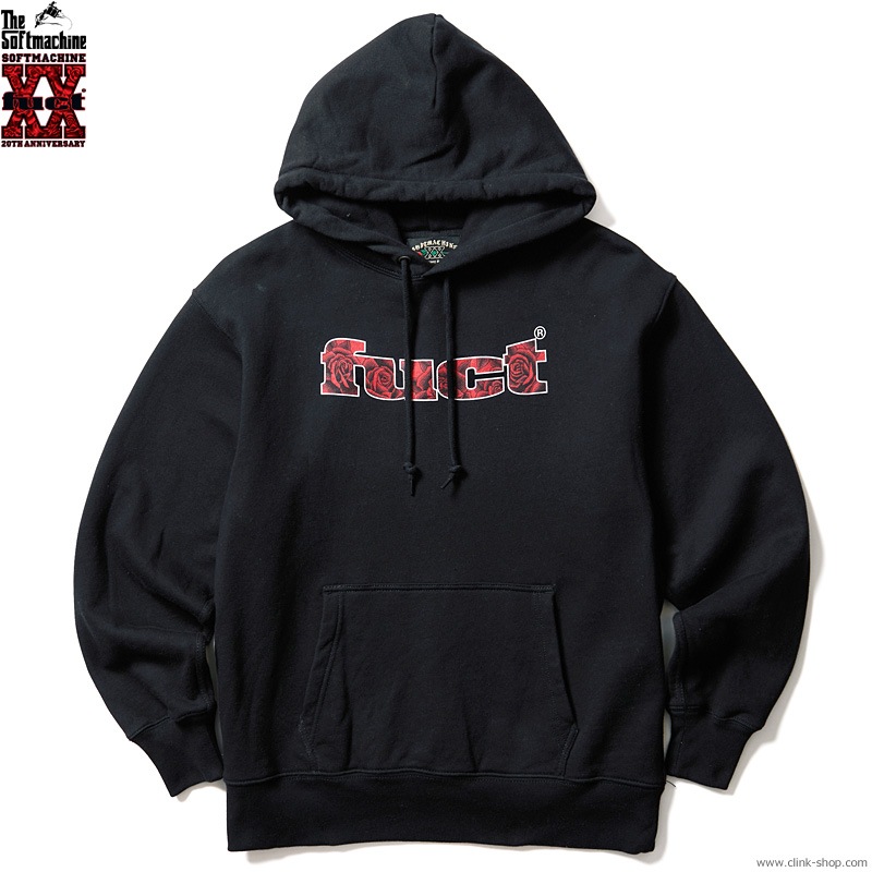 CLINK｜SOFTMACHINE ROSE FILL FUCT OG LOGO HOODED [FUCT×SOFTMACHINE