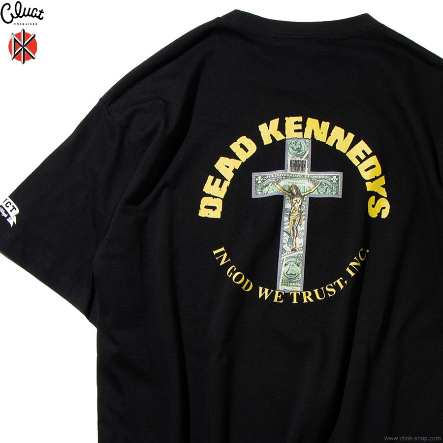 CLUCT IN GOD WE TRUST [S/S TEE] (BLACK) #05091