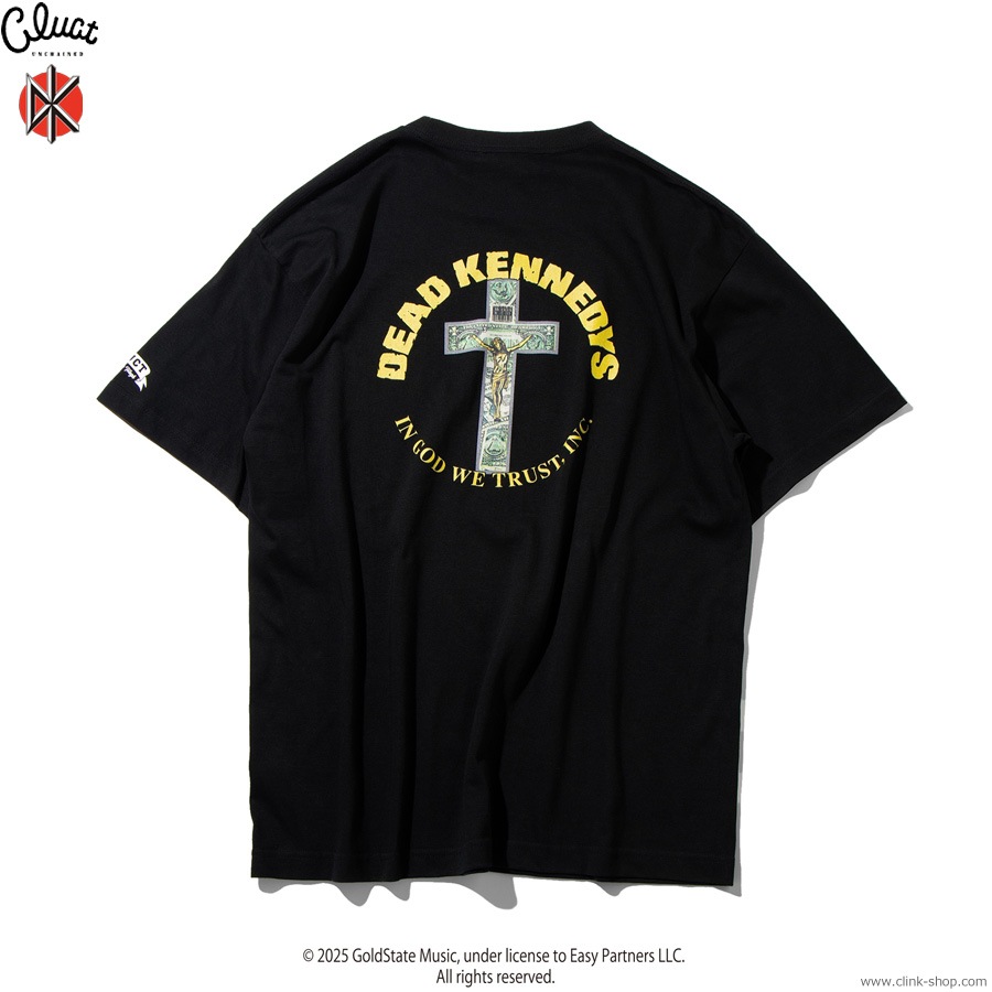 CLUCT IN GOD WE TRUST [S/S TEE] (BLACK) #05091
