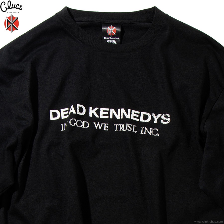 CLUCT IN GOD WE TRUST [S/S TEE] (BLACK) #05091