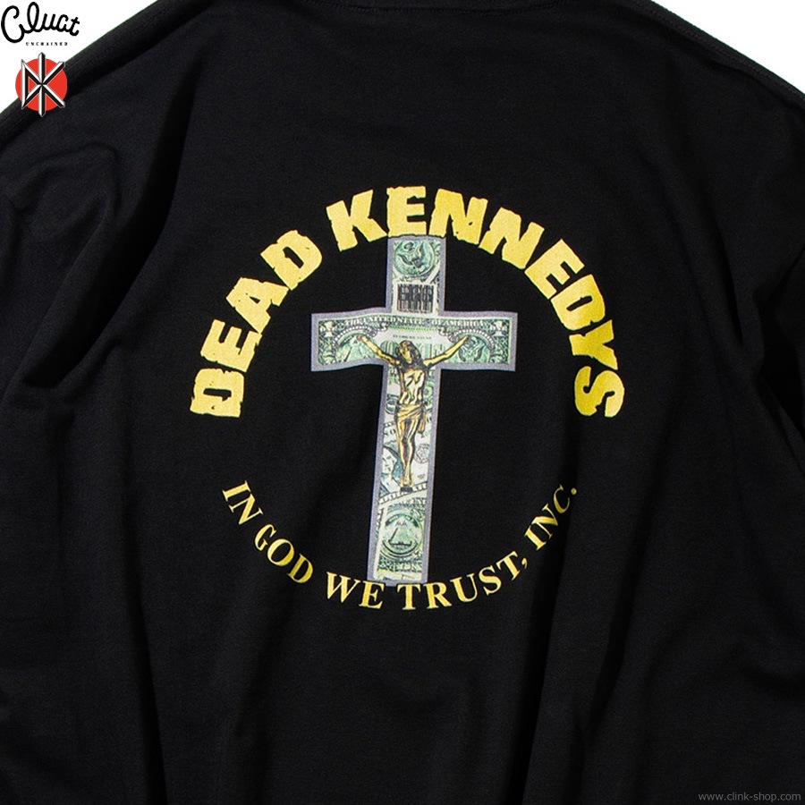 CLUCT IN GOD WE TRUST [S/S TEE] (BLACK) #05091