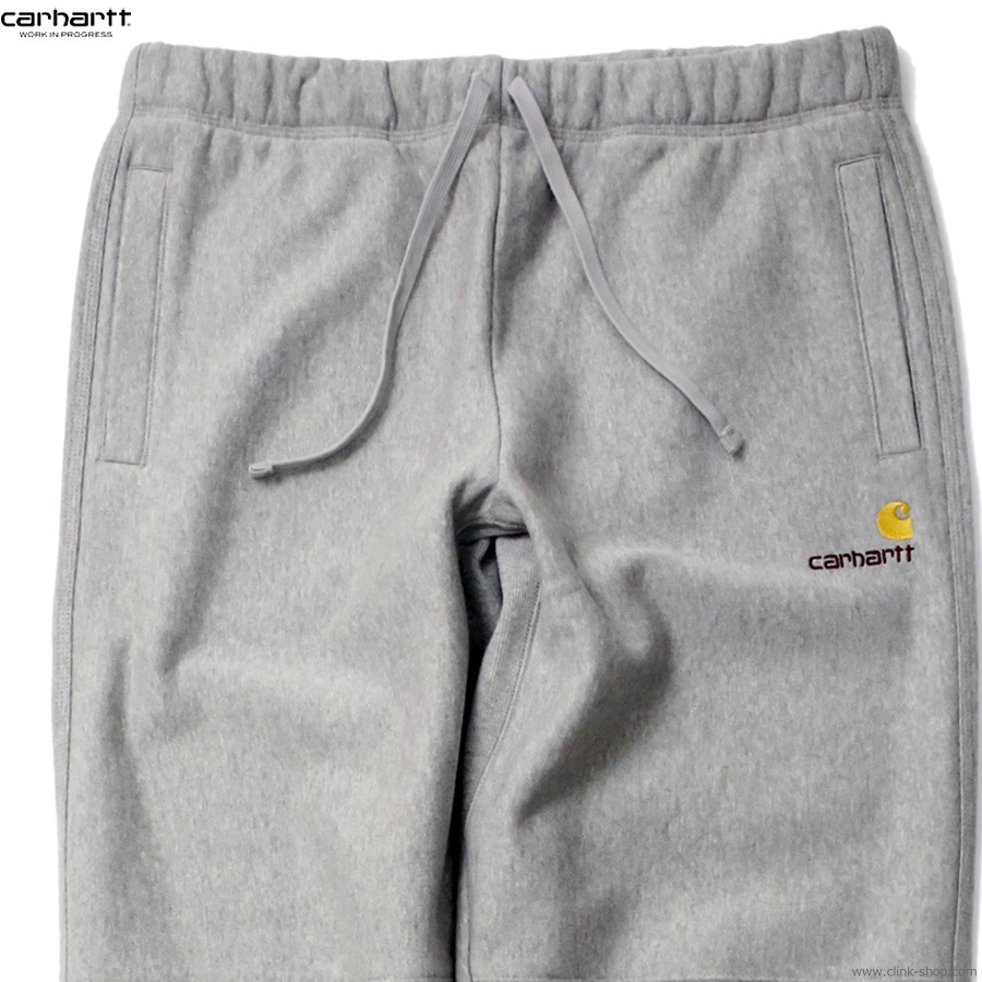 CARHARTT WIP AMERICAN SCRIPT JOGGING PANT (GREY HEATHER)