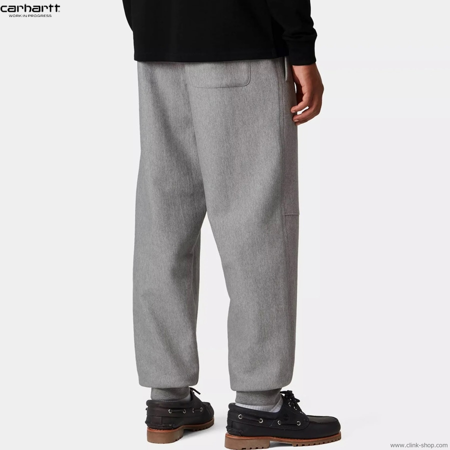 CARHARTT WIP AMERICAN SCRIPT JOGGING PANT (GREY HEATHER)
