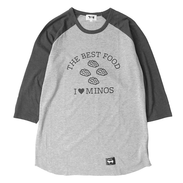 MINOS I LOVE MINOS 3/4 BB TEE [MNR8-TE07]
