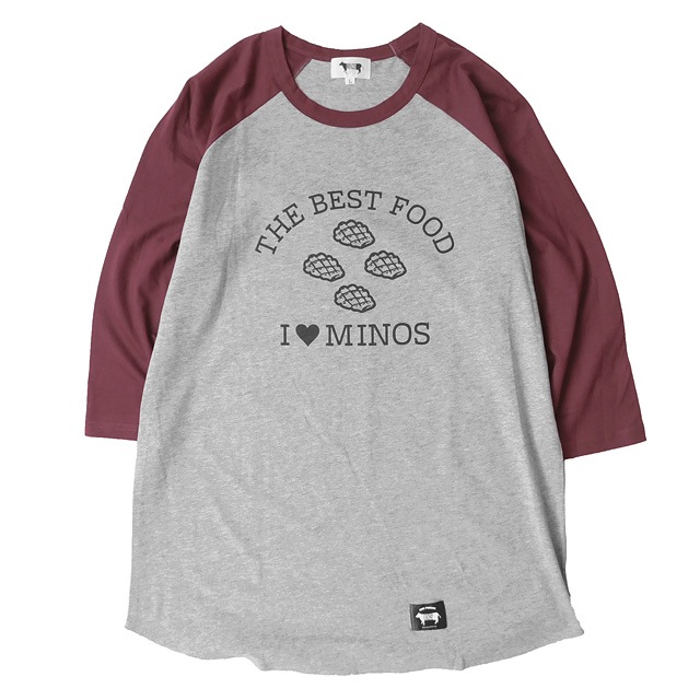 MINOS I LOVE MINOS 3/4 BB TEE [MNR8-TE07]