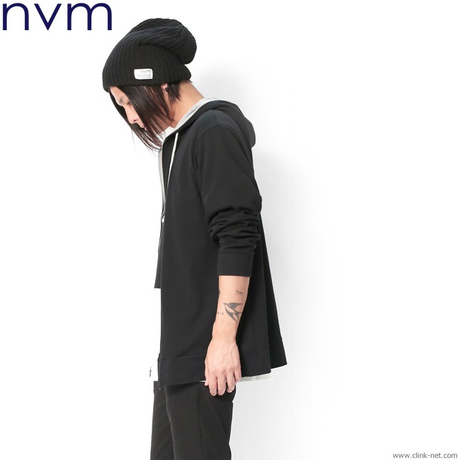 NVM LIGHT HOODY (BLACK) [NVM17S-CS01]