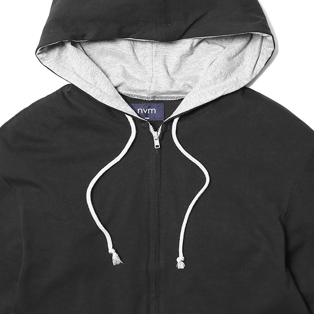 NVM LIGHT HOODY (BLACK) [NVM17S-CS01]