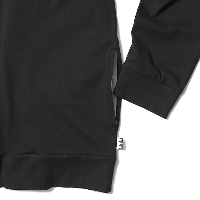 NVM LIGHT HOODY (BLACK) [NVM17S-CS01]