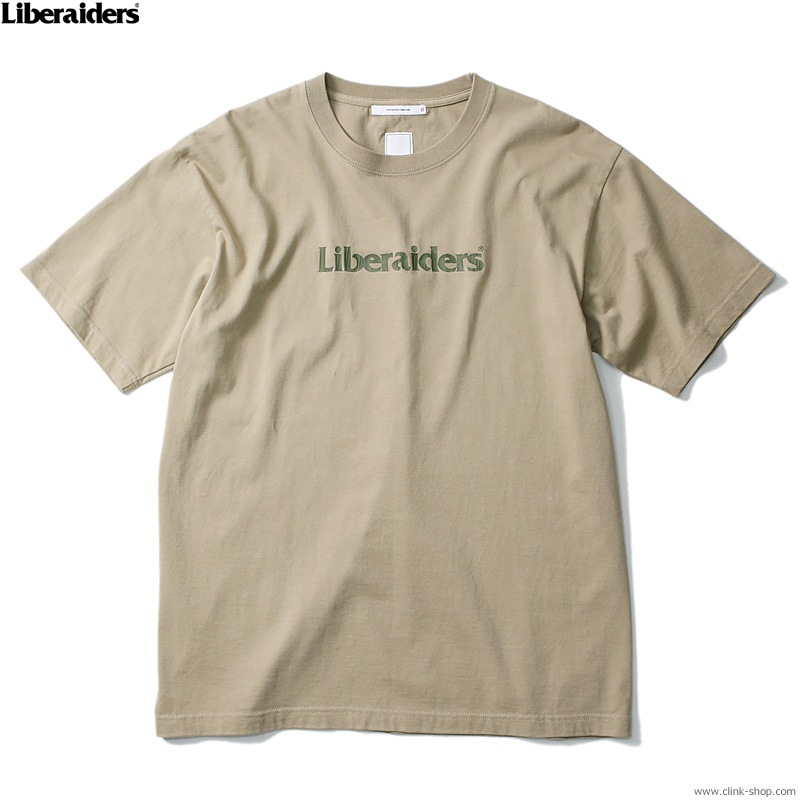 LIBERAIDERS OG LOGO TEE (SAND) #71601