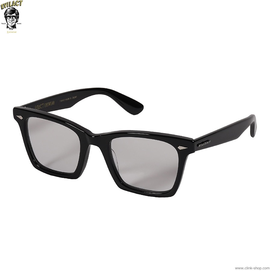 EVILACT EYEWEAR サングラス CLINK｜EVILACT EYEWEAR MUSTANG - BLACK/COLOR PHOTOCHROMIC SMOKE