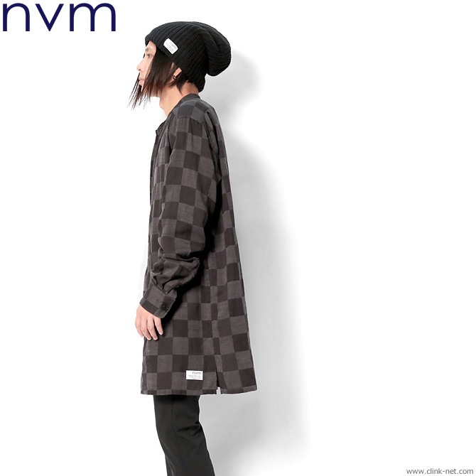SALE 70��OFF NVM GAUZE LONG SH (BLACK) [NVM17S-SH01]
