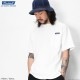 RADIALL FLAGS - CREW NECK POCKET T-SHIRT S/S (WHITE)