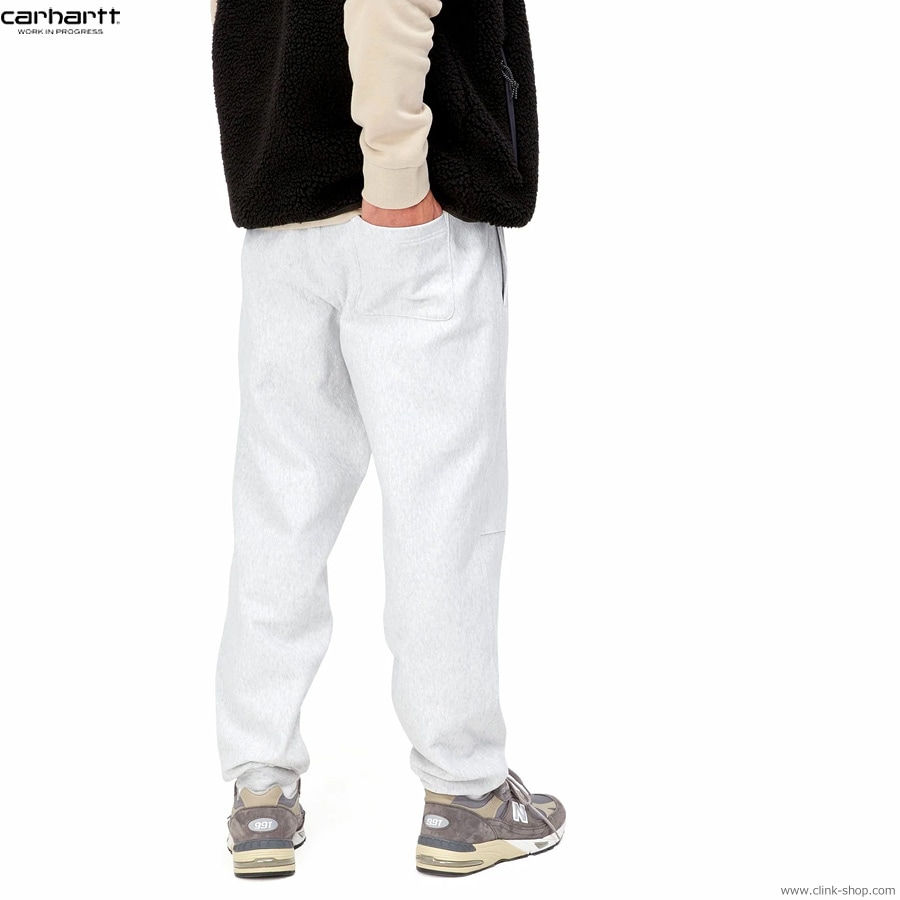 CARHARTT WIP AMERICAN SCRIPT JOGGING PANT (ASH HEATHER)