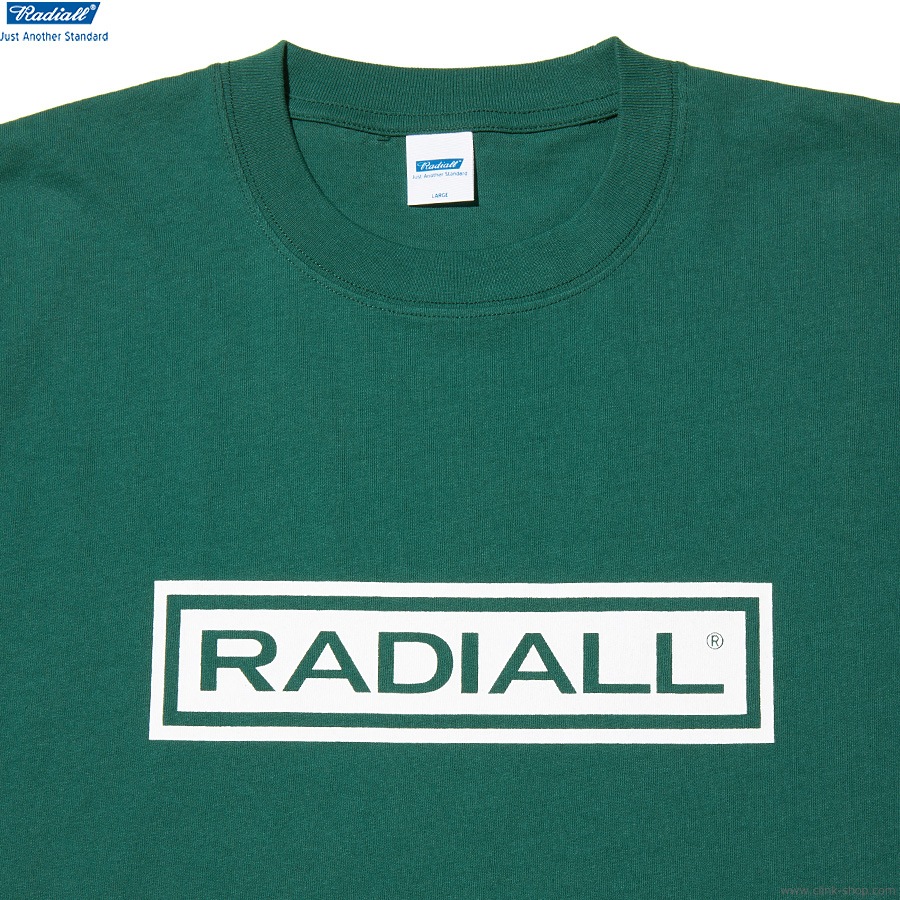 RADIALL WHEELS - CREW NECK T-SHIRT S/S (FOREST GREEN) [RAD-24SS-TEE010]