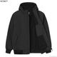 CARHARTT WIP HOODED SAIL JACKET (BLACK/WHITE)