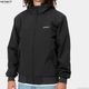 CARHARTT WIP HOODED SAIL JACKET (BLACK/WHITE)