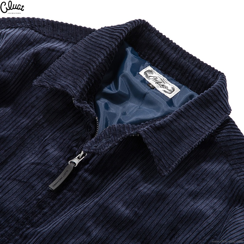 CLUCT NELSON [CORD JKT] (NAVY) #04358