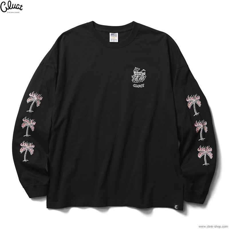 CLUCT BRAIN FREEZE L/S TEE W (BLACK) #04280