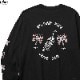 CLUCT BRAIN FREEZE L/S TEE W (BLACK) #04280