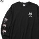 CLUCT BRAIN FREEZE L/S TEE W (BLACK) #04280