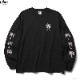 CLUCT BRAIN FREEZE L/S TEE W (BLACK) #04280