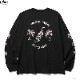 CLUCT BRAIN FREEZE L/S TEE W (BLACK) #04280