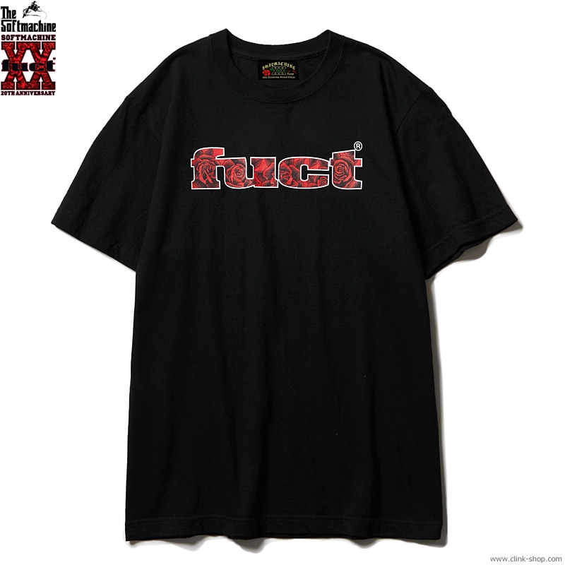 CLINK｜SOFTMACHINE ROSE FILL FUCT OG LOGO-T [FUCT×SOFTMACHINE 