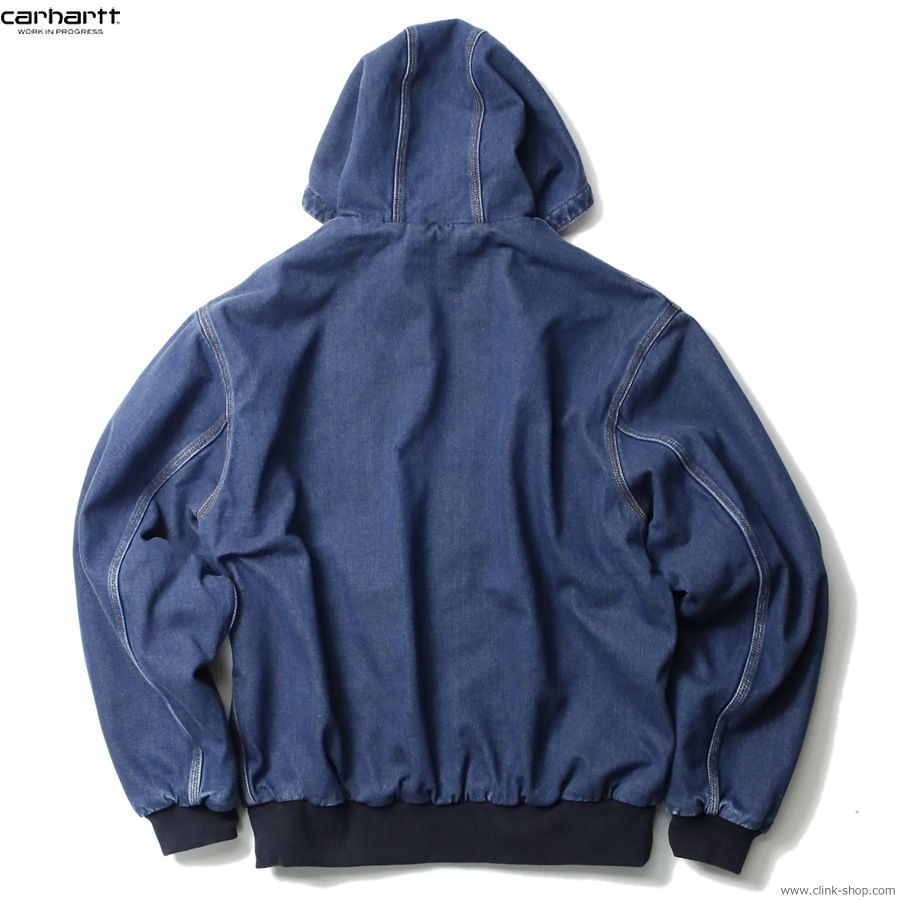 Carhartt WIP★OG Active フードデニムジャケット 送関込み Carhartt】OG Active Rivet デニムジャケット (Carhartt