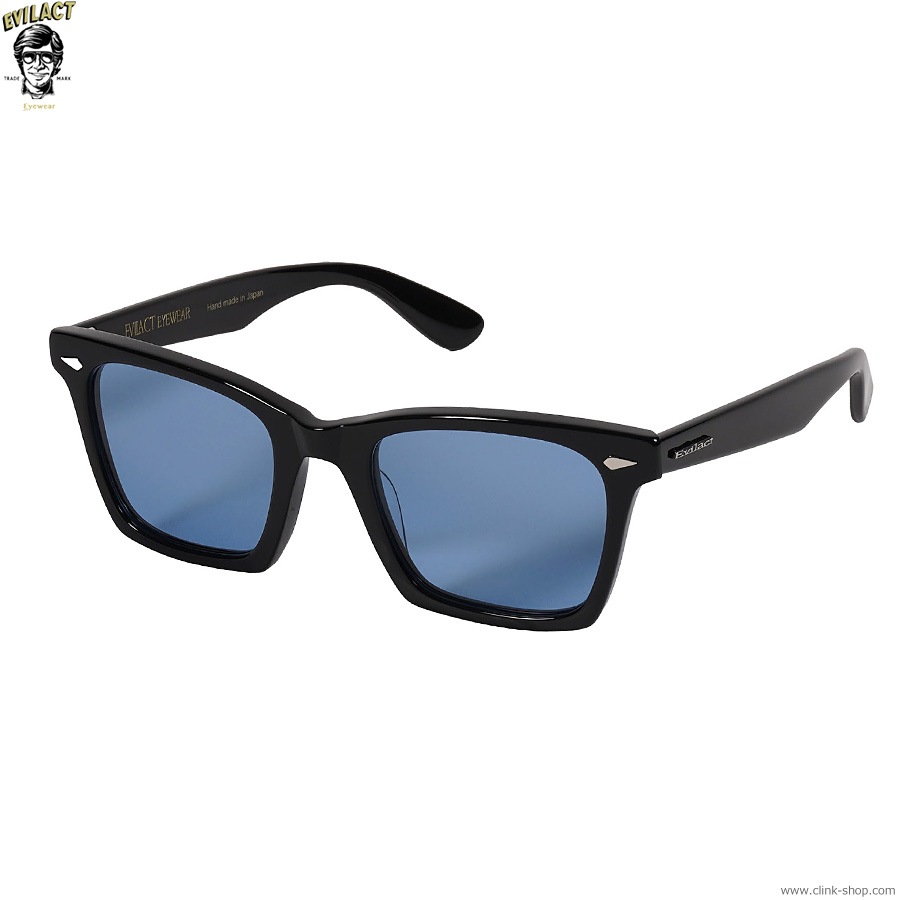 CLINK｜EVILACT EYEWEAR MUSTANG - BLACK/BLUE LENS [EAE24-21-03