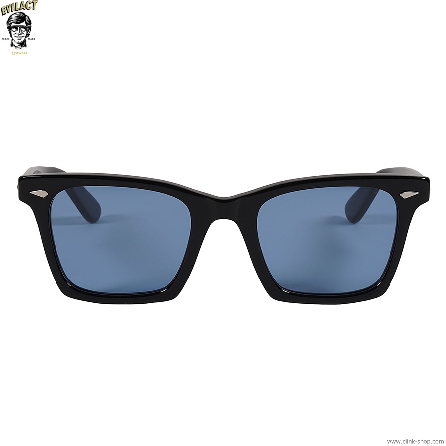 CLINK｜EVILACT EYEWEAR MUSTANG - BLACK/BLUE LENS [EAE24-21-03