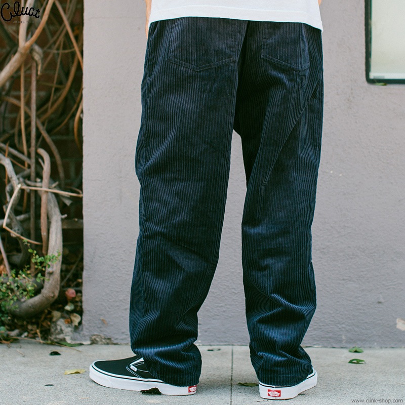 CLUCT ERNEST [CORD PANTS] (NAVY) #04359