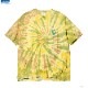 RADIALL MR.EASY - CREW NECK T-SHIRT S/S (YELLOW TIE-DIE) [RAD-22SS-TEE011]