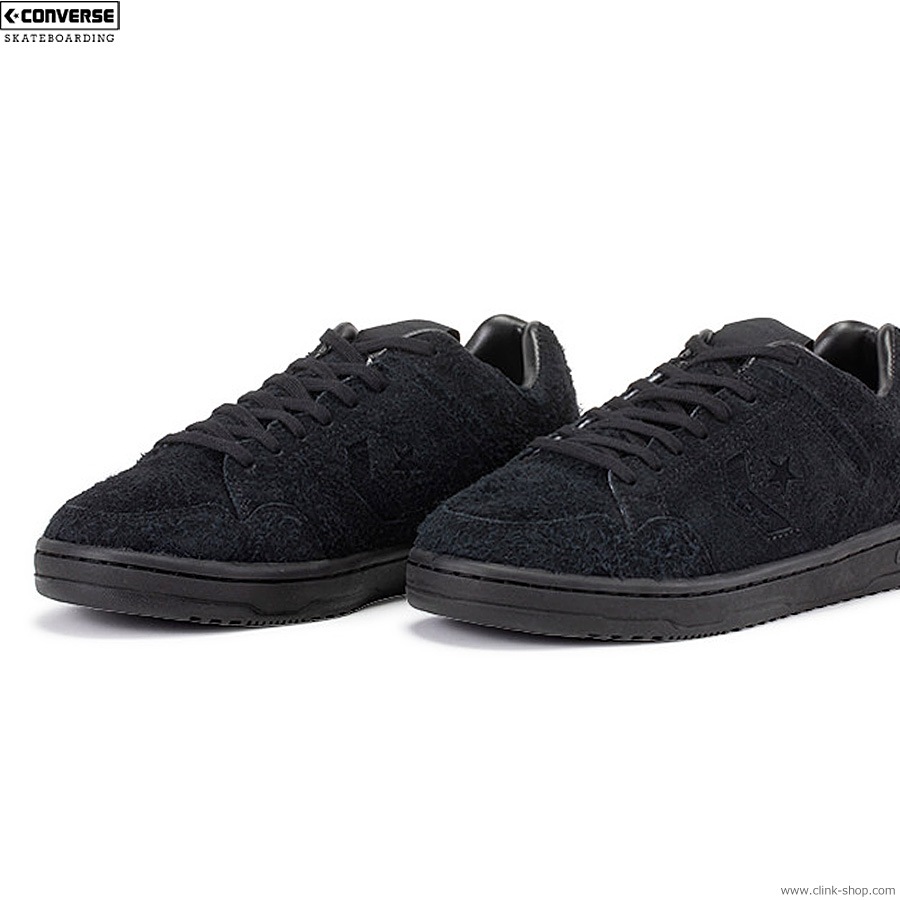 CONVERSE SKATEBOARDING "+ SERIES" WEAPON SK OX + (BLACK MONOCHROME)