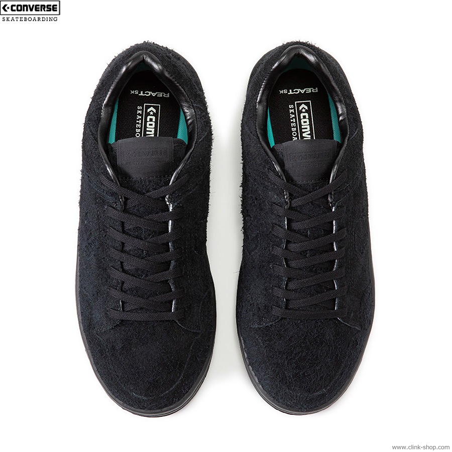 CONVERSE SKATEBOARDING "+ SERIES" WEAPON SK OX + (BLACK MONOCHROME)