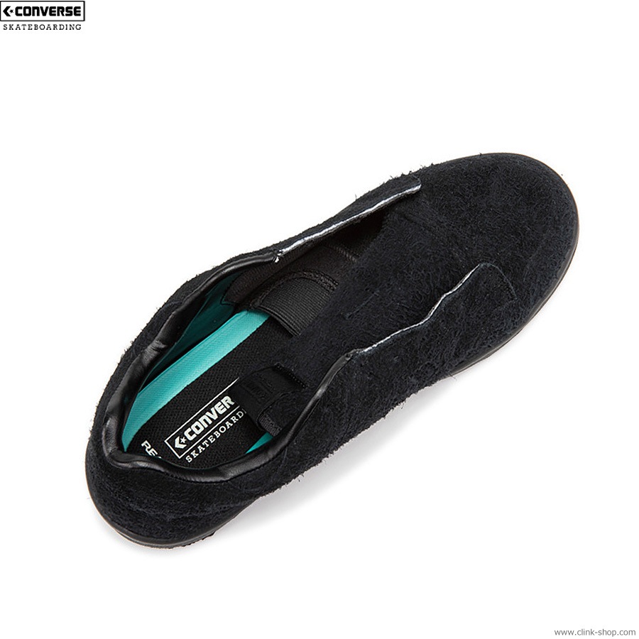 CONVERSE SKATEBOARDING "+ SERIES" WEAPON SK OX + (BLACK MONOCHROME)