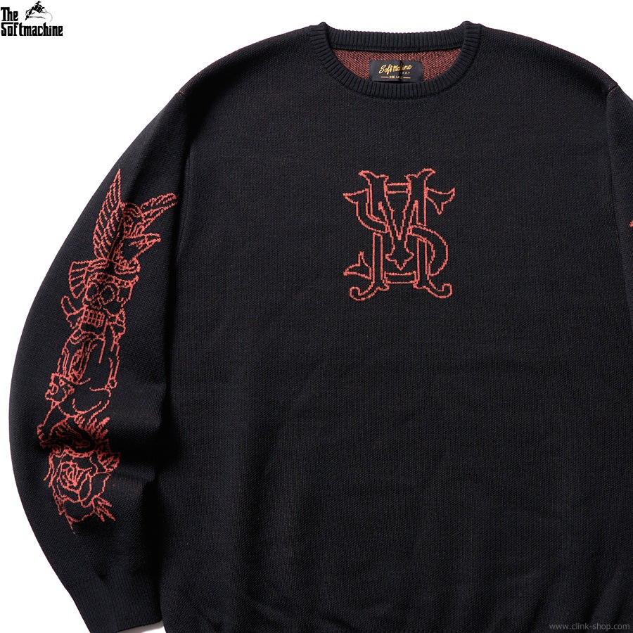 SOFTMACHINE UNION SWEATER (BLACK)