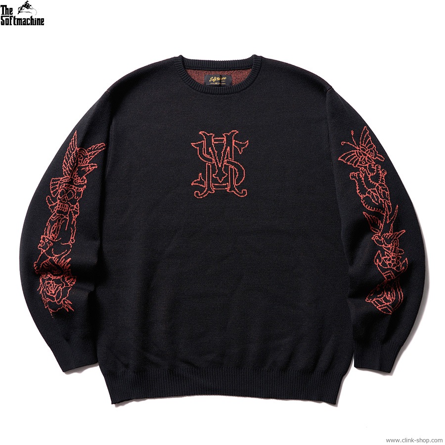 SOFTMACHINE UNION SWEATER (BLACK)