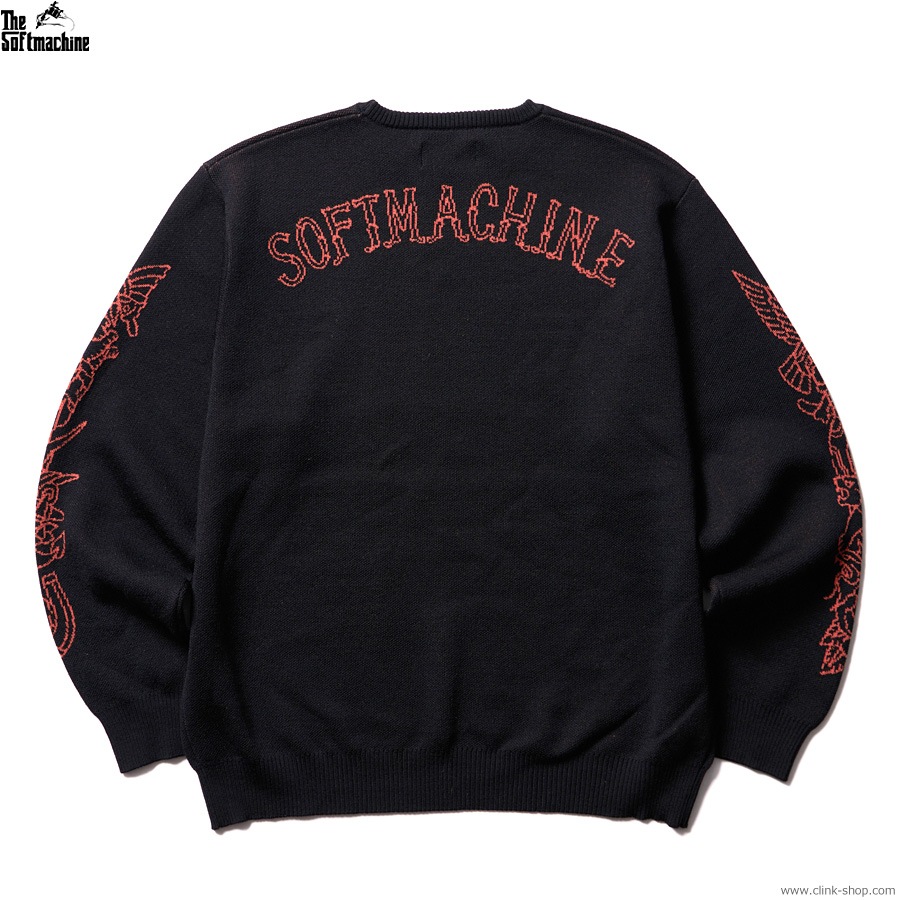 SOFTMACHINE UNION SWEATER (BLACK)