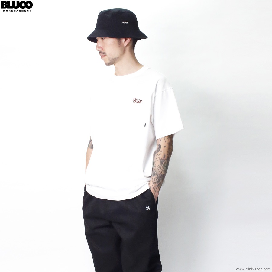 BLUCO POCKET TEE - Script - (WHITE) [143-22-005]