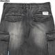 LIBERAIDERS DENIM CARGO PANTS (BLACK) #77709