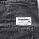 LIBERAIDERS DENIM CARGO PANTS (BLACK) #77709